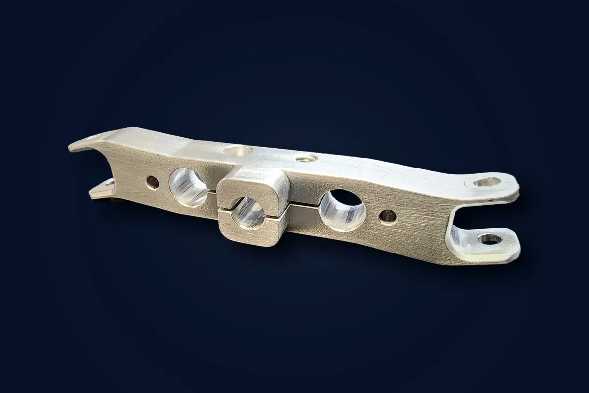5-axis aluminum clamp yoke