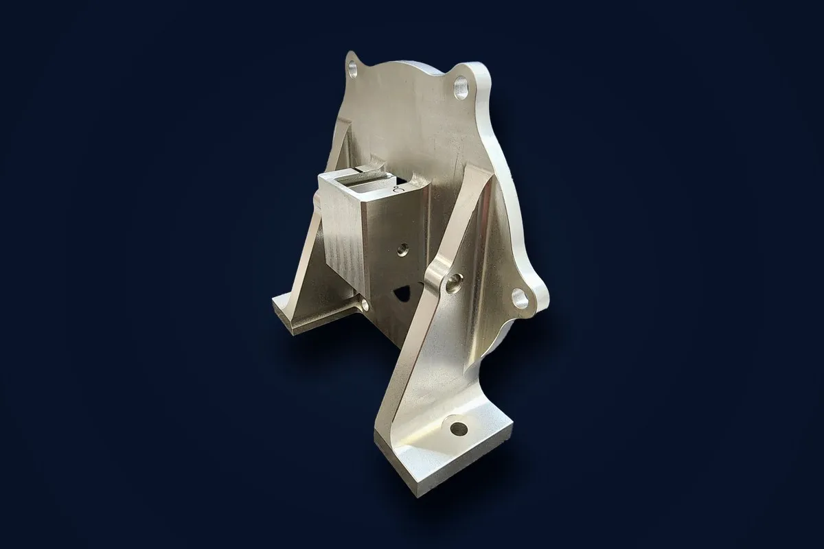 5-axis aerospace structural bracket