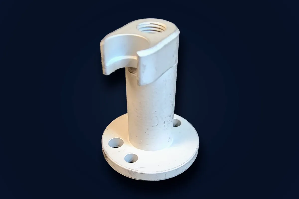 Tin-plated brass saddle clamp