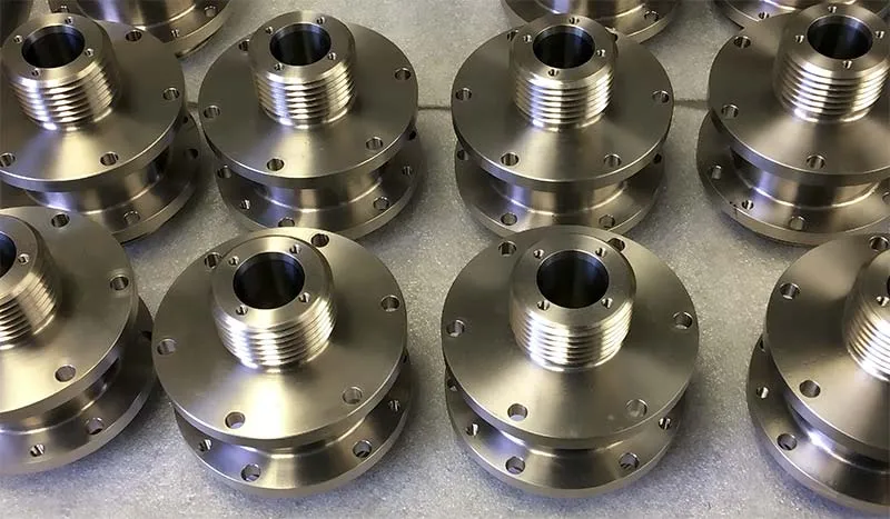 Production machined part