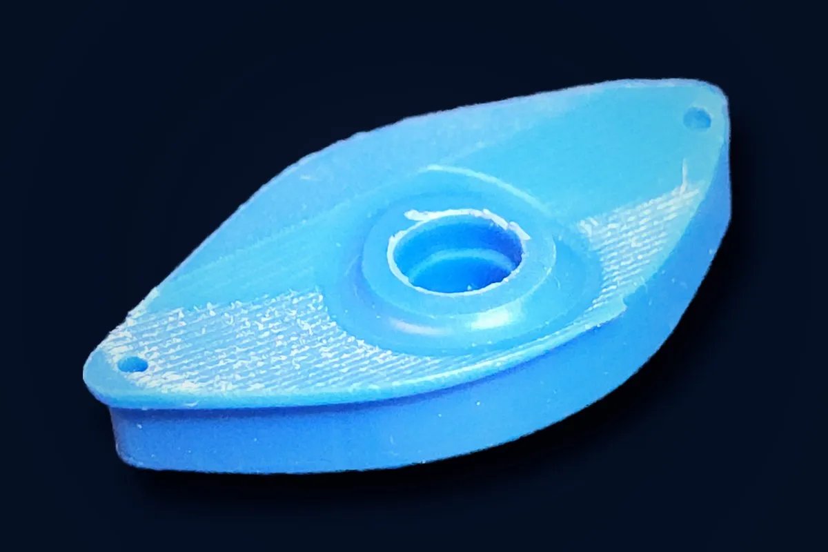 Machined Radel sensor cover