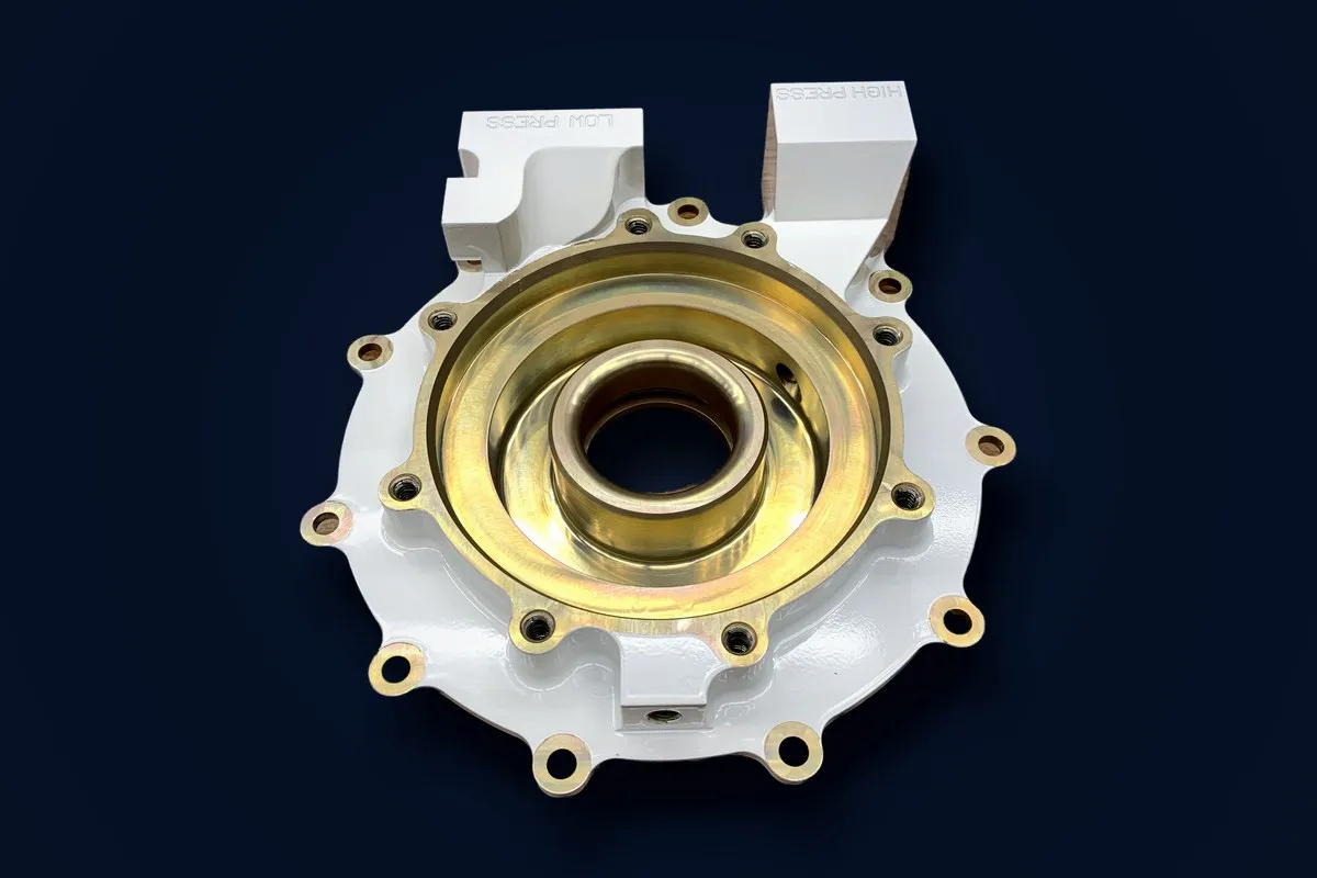 High-pressure pump housing