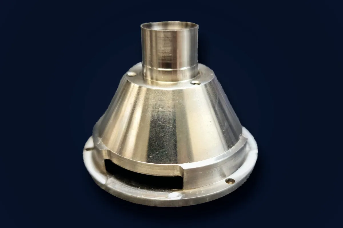 Stainless stepped nozzle reducer