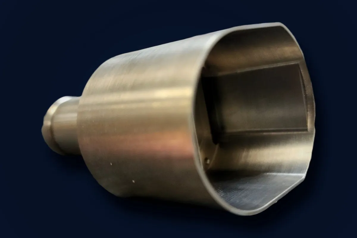 Titanium surgical camera component